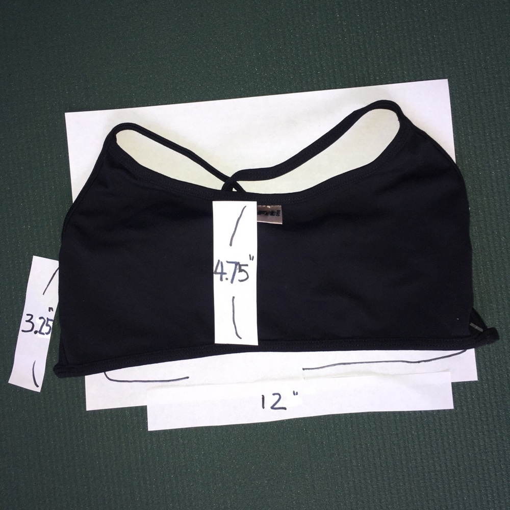 NWT Fit One Supportive Sports Bra Black - Picture 3 of 6